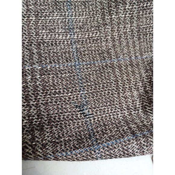Strathmore Anderson Little Ande Mens Tweed Brown Sport Coat Blazer Wool Sz 40R - Picture 6 of 9